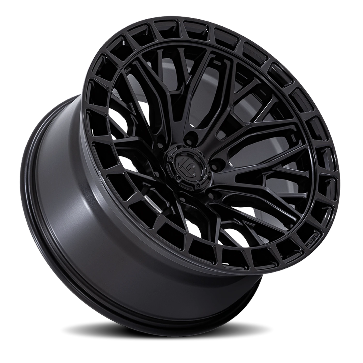 Fuel Sigma FC869 20x9" 5x127mm 71.5mm CB +1mm Blackout Gloss Black Lip