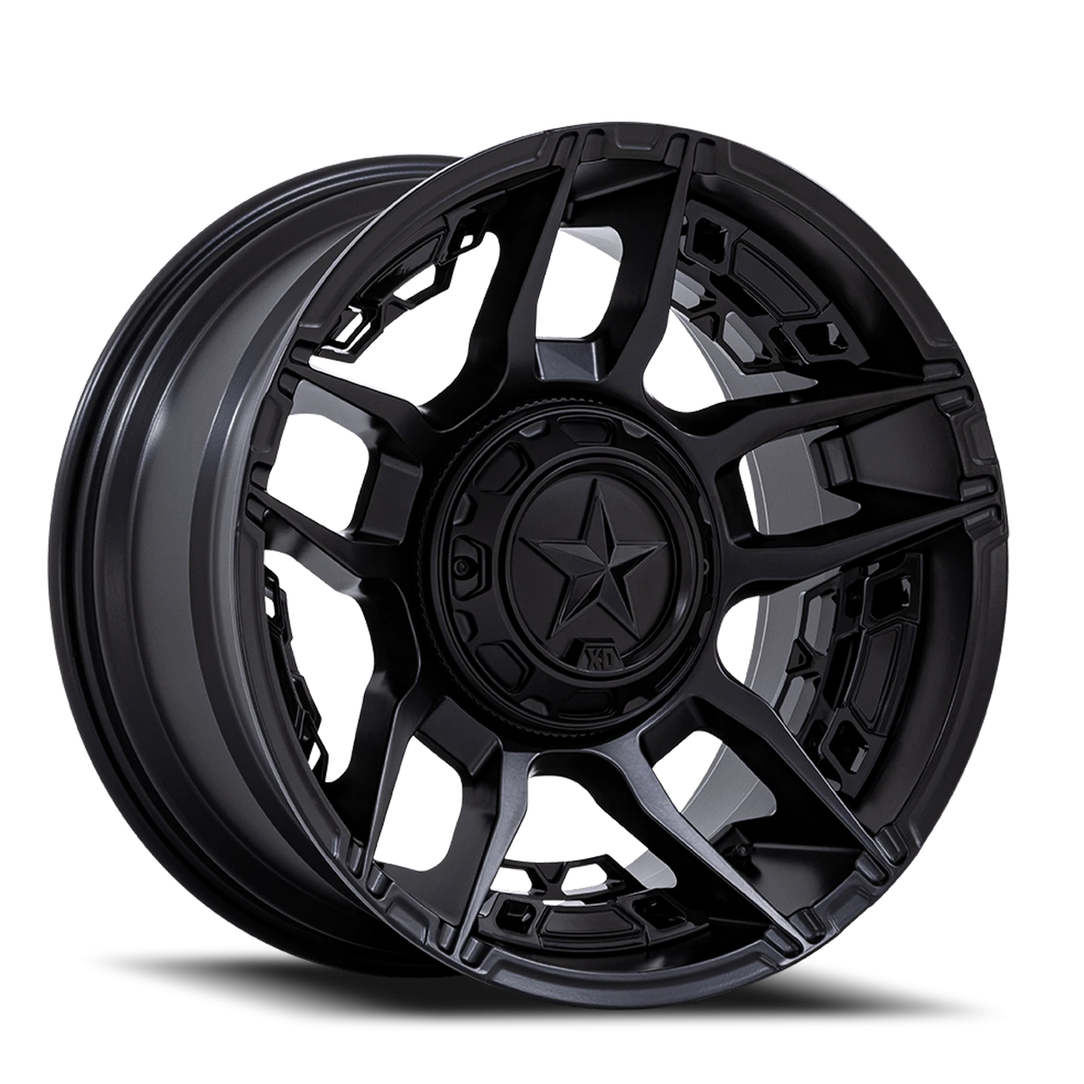 XD Series Slash 20x9 +1 6x120mm Matte Black