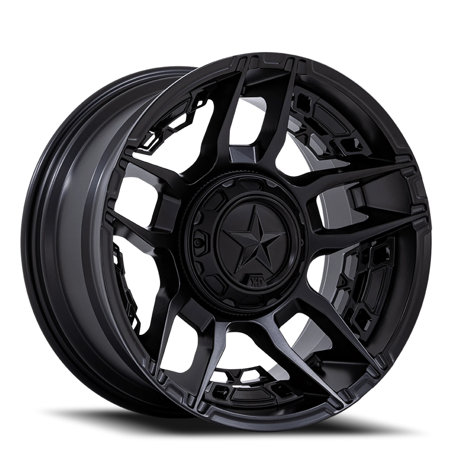 XD Series Slash 20x10" 8x170mm 125.1mm CB -18mm Matte Black
