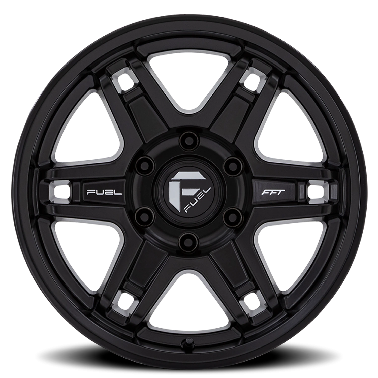 Fuel Slayer 18x8.5" 6x139.7mm 106.1mm CB -15mm Matte Black