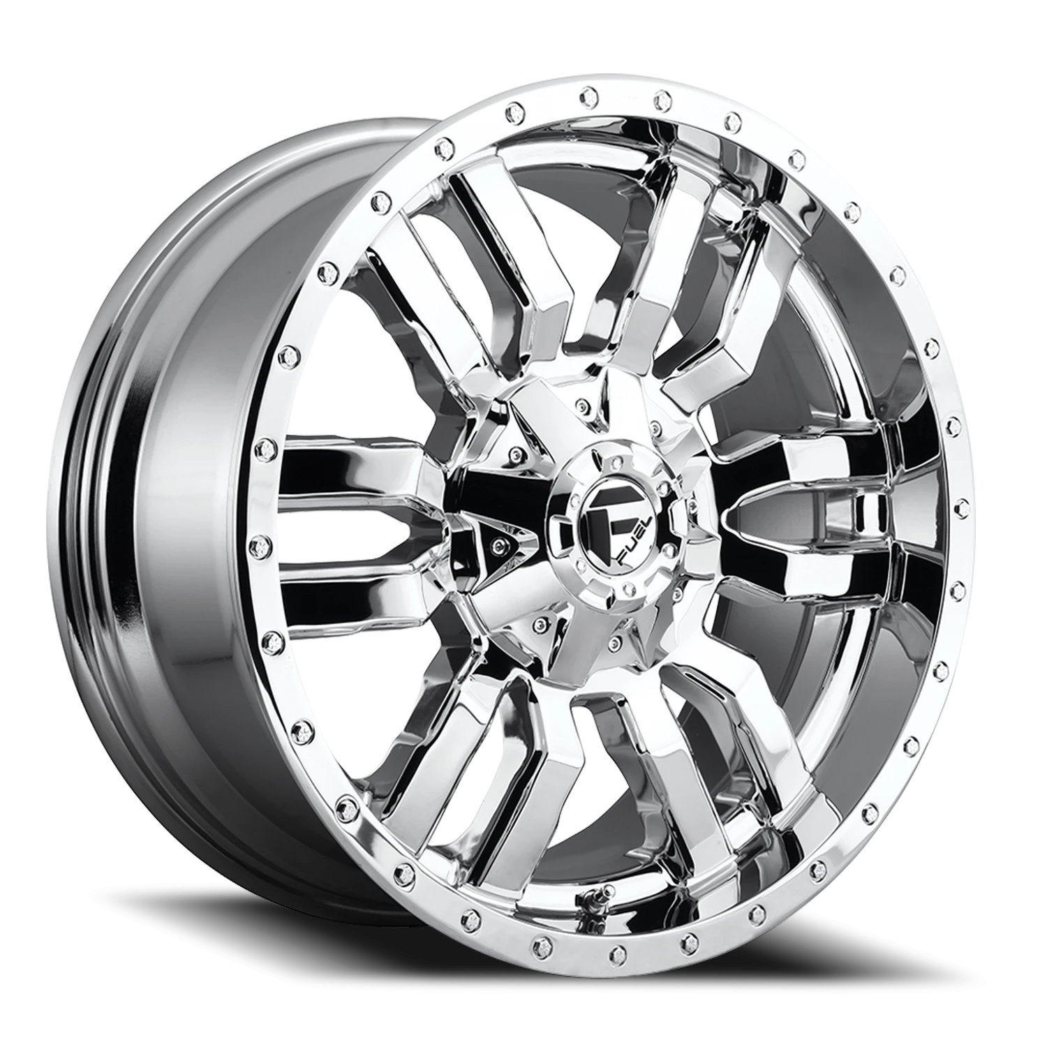 Fuel Sledge 20x10" 8x170mm 125.1mm CB -18mm Chrome Chrome Plated