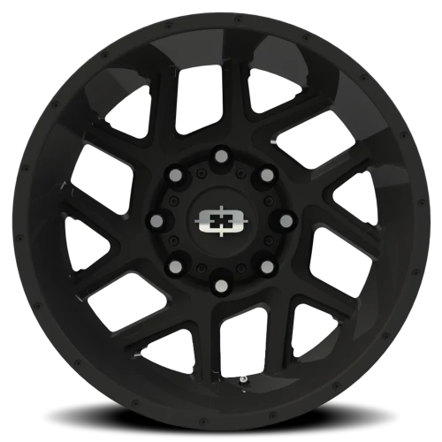 Vision 360 20x9 +12 8x170mm 125.2mm Satin Black