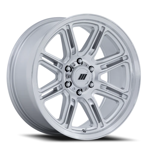 Pro Comp Snare PA206 SD 16x8 +0 6x139.7mm 106.1mm Gloss Silver Machined Face