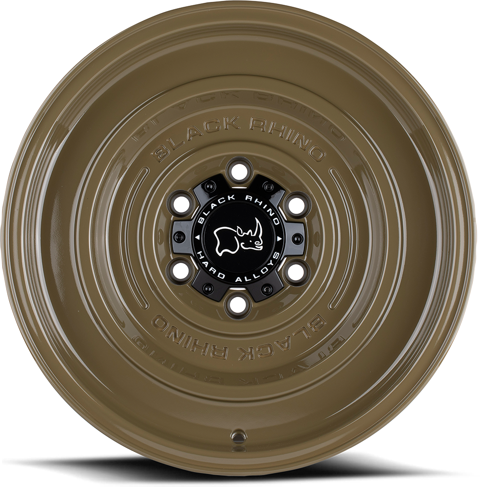 Black Rhino Solid 17x9.5" 6x139.7mm 112.1mm CB -12mm Gloss Alligator Green