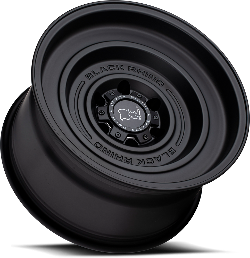 Black Rhino Solid 17x9.5" 6x139.7mm 112.1mm CB -12mm Matte Black
