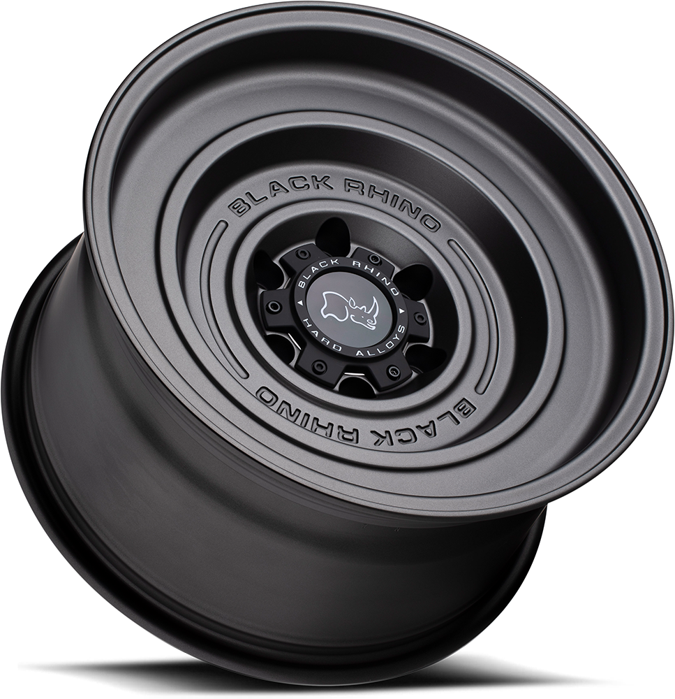 Black Rhino Solid 17x9.5" 5x127mm 71.6mm CB -18mm Matte Gunblack