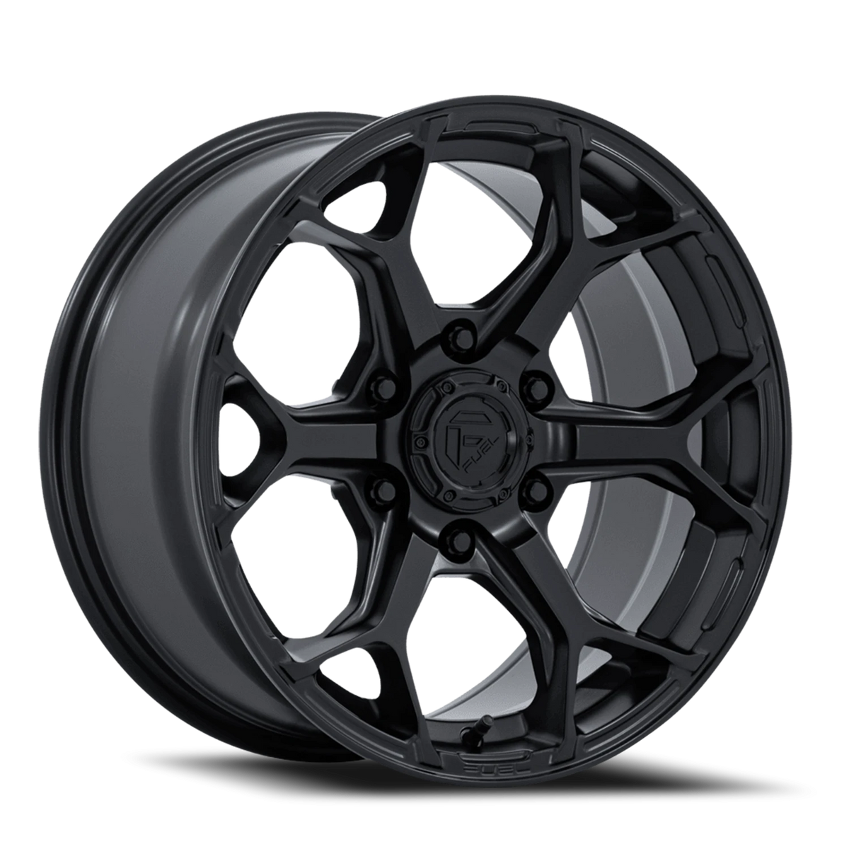 Fuel Splicer 17x8.5 +25 6x135mm 87.1mm Blackout