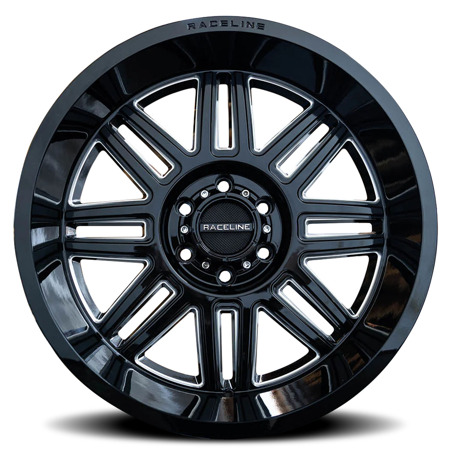 Raceline Split 948M 20x10 -19 6x135mm 87.1mm Gloss Black Milled