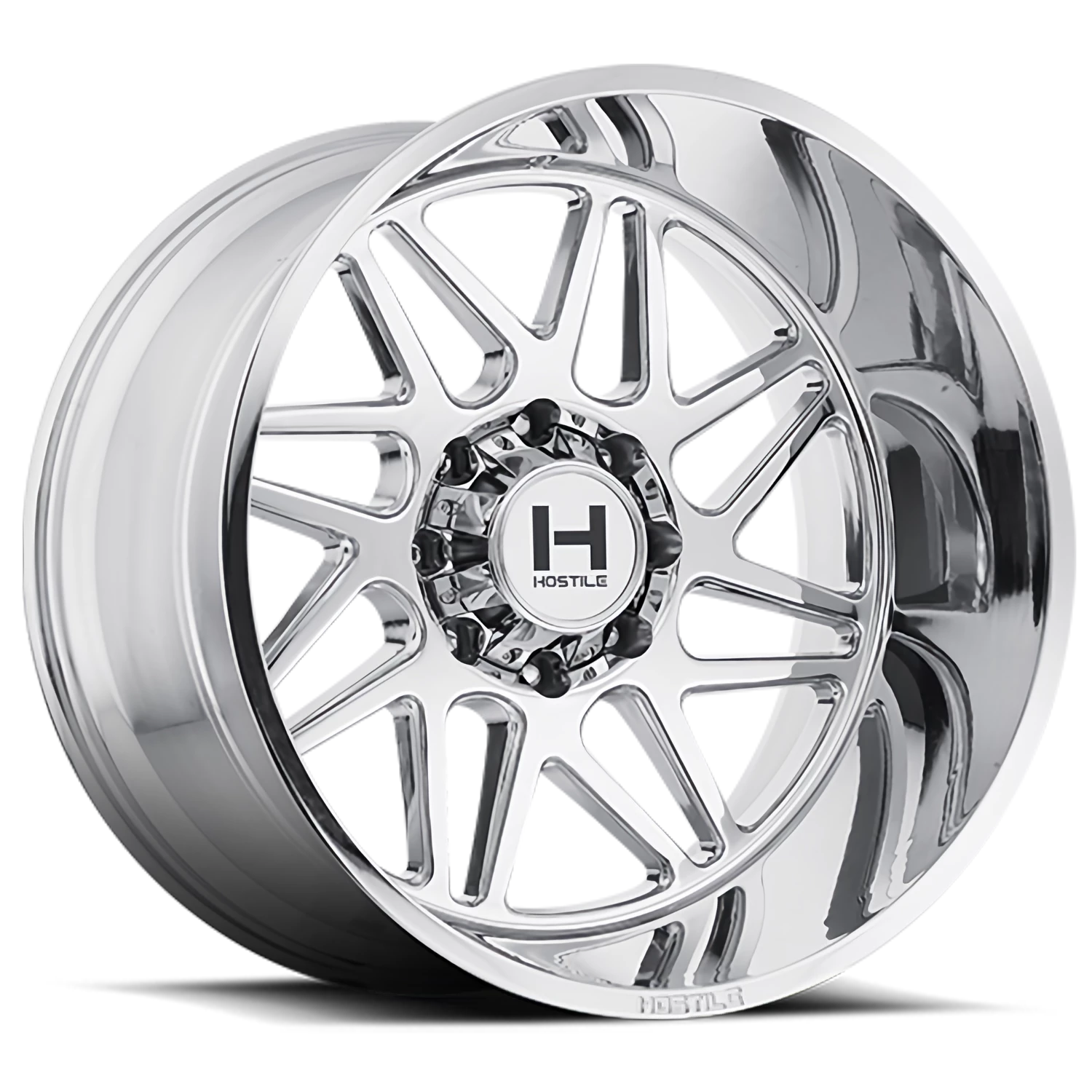 Hostile Sprocket H108 CH 22x12 -44 8x165.1mm 125.2mm Chrome