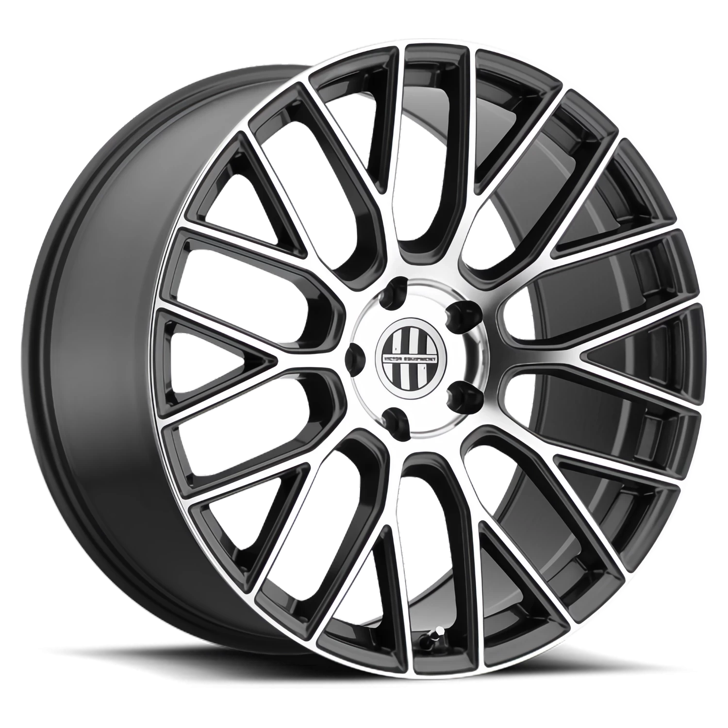 Victor Equipment Stabil 21x11" 5x130mm 71.6mm CB +40mm Gunmetal Mirror Cut Face