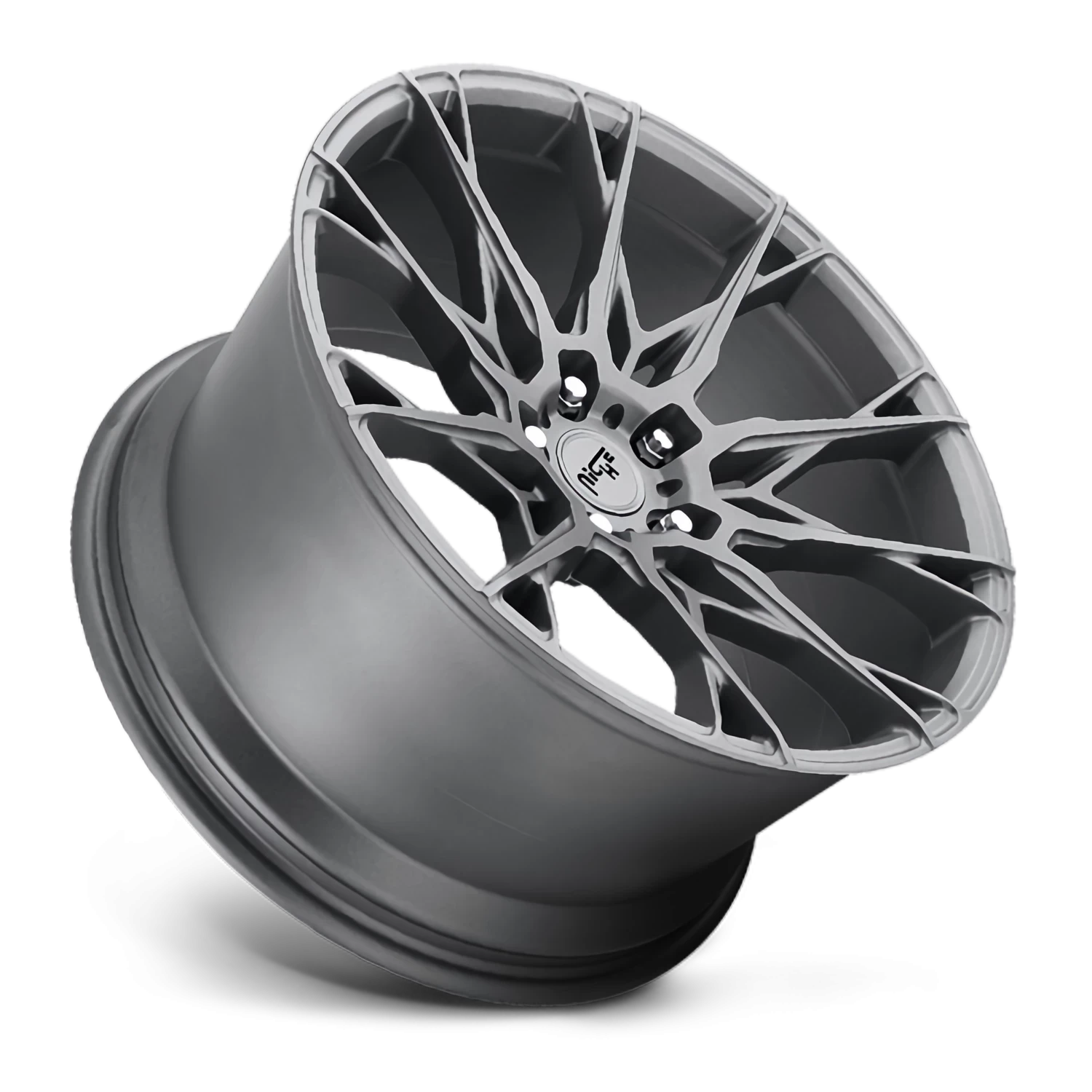 Niche Staccato 20x10.5" 5x112mm 66.5mm CB +27mm Anthracite