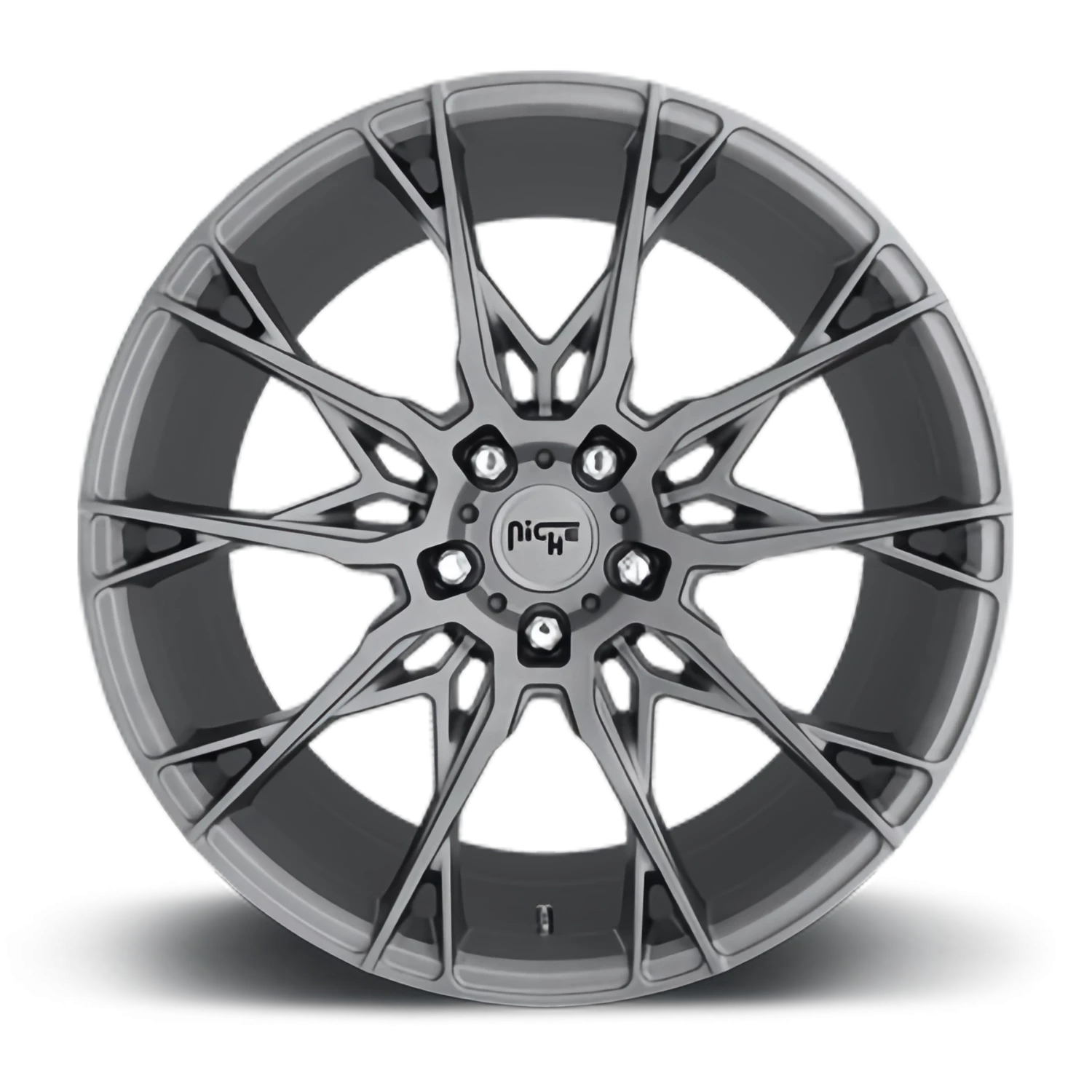 Niche Staccato 22x10.5" 5x114.3mm 72.6mm CB +40mm Anthracite