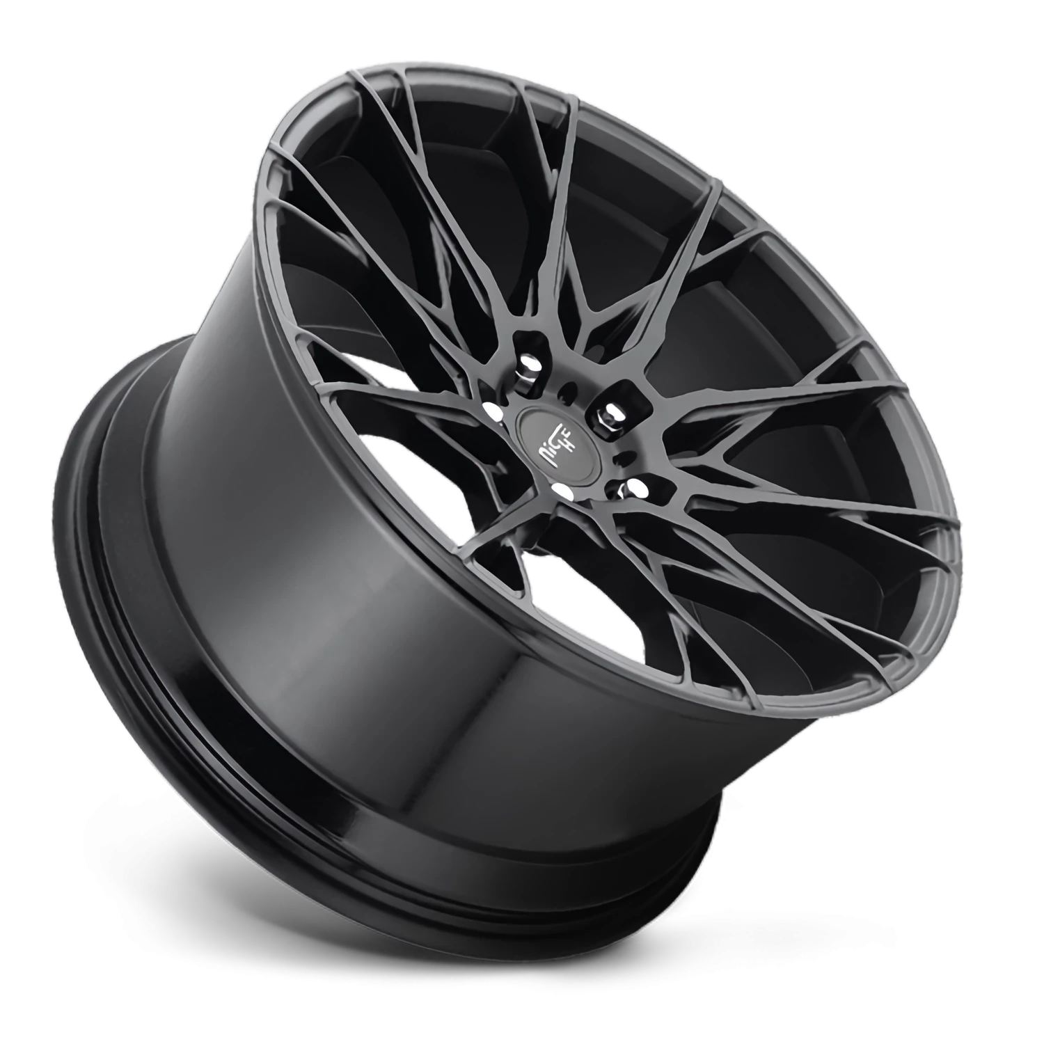 Niche Staccato 19x8.5" 5x112mm 66.56mm CB +42mm Matte Black
