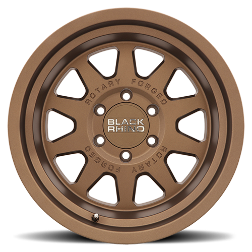 Black Rhino Stadium 17x9.5" 6x139.7mm 112.1mm CB -18mm Matte Bronze