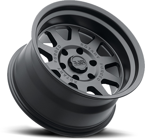Black Rhino Stadium 19x8" 5x112mm 66.6mm CB +15mm Matte Black