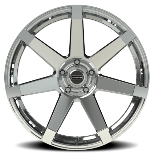 Vision 9042 24x9.5 +15 5x115mm 74.1mm Chrome
