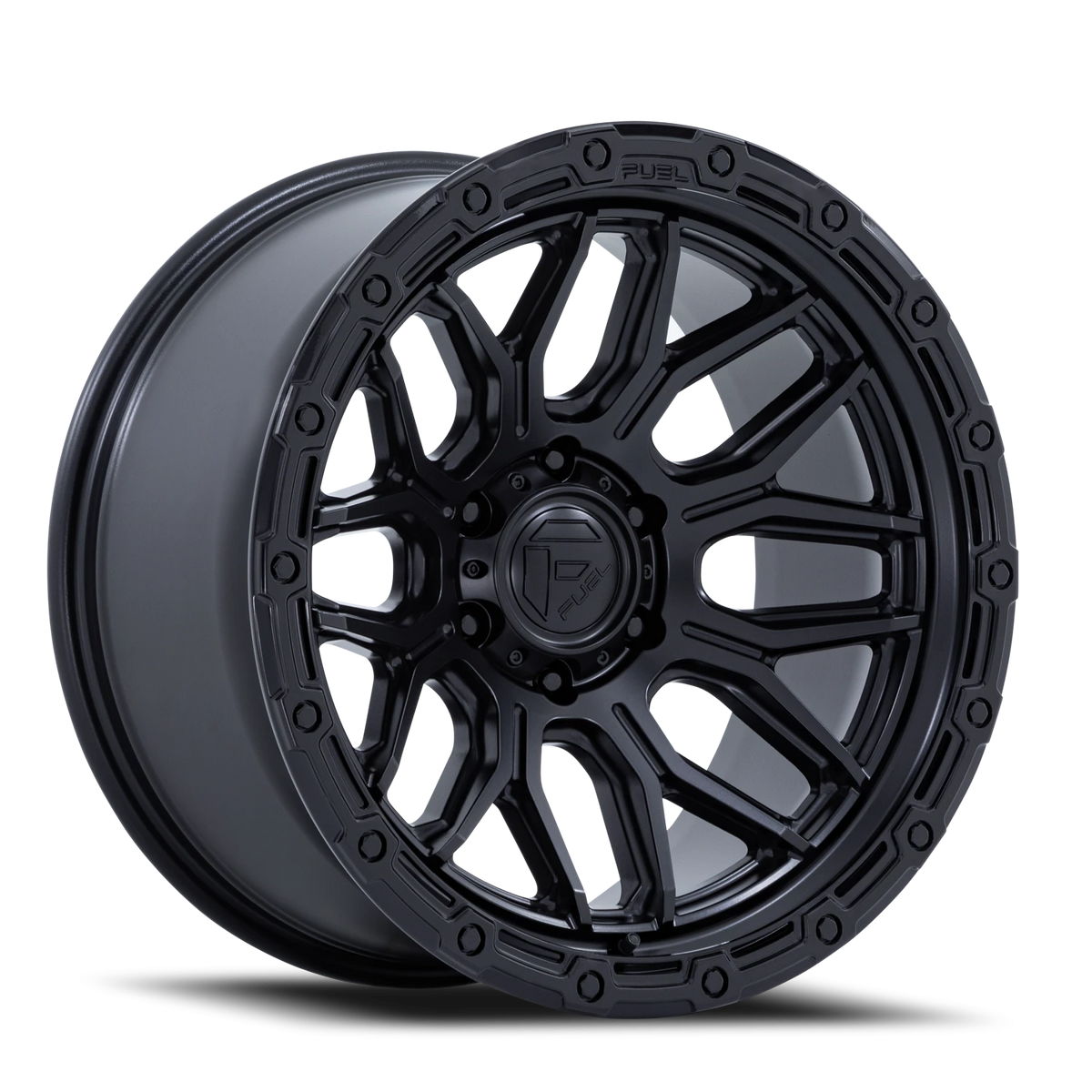 Fuel Surge 18x9 +20 8x180mm 124.2mm Matte Black Gloss Black Lip