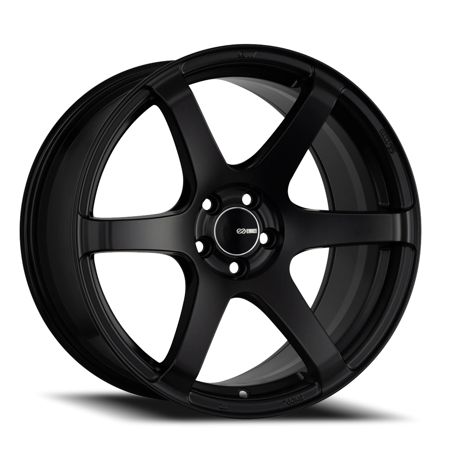 Enkei T6S BK 17x8 +35 5x114.3mm 72.6mm Gloss Black