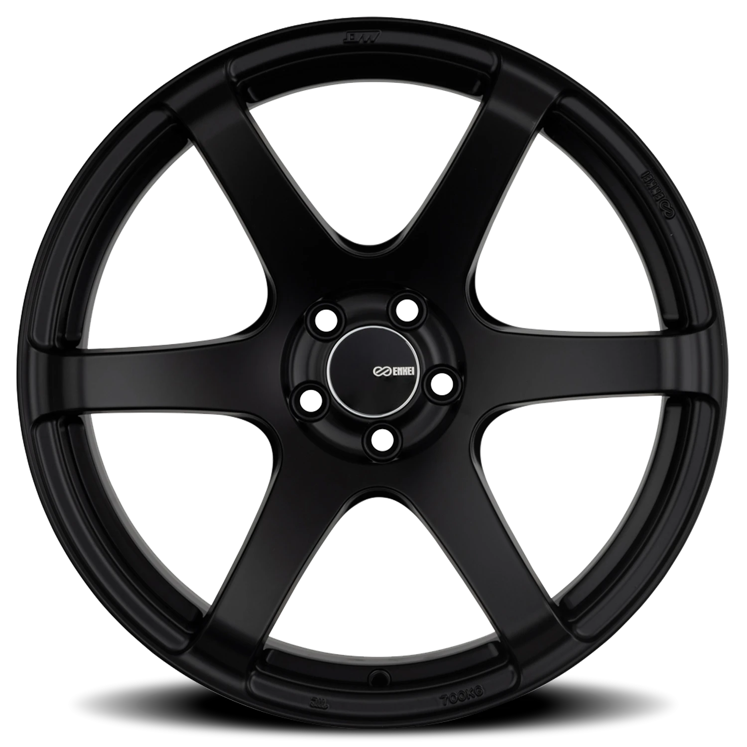 Enkei T6S BK 17x8 +35 5x114.3mm 72.6mm Gloss Black
