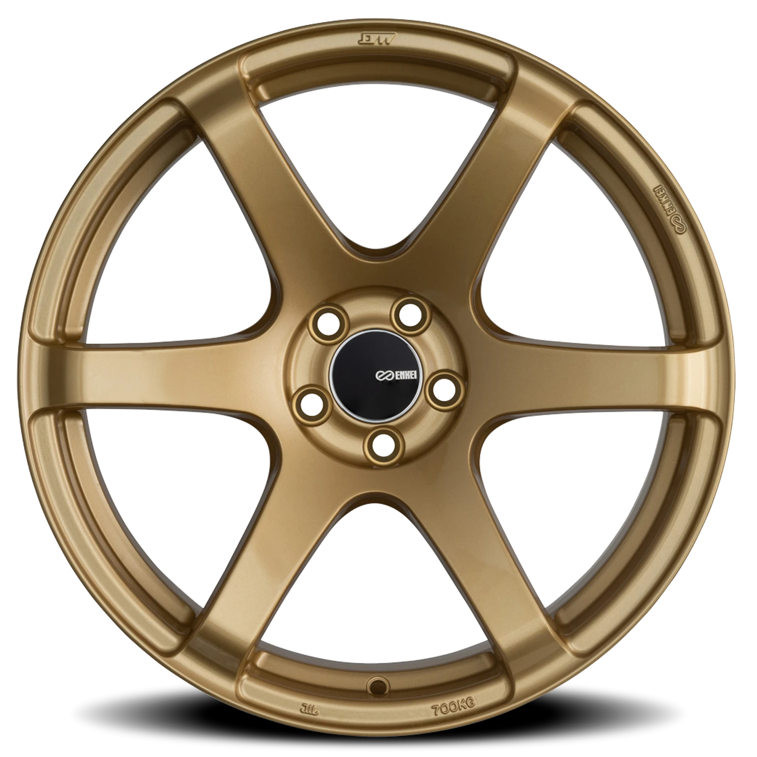 Enkei T6S GG 17x8 +45 5x100mm 72.6mm Gold