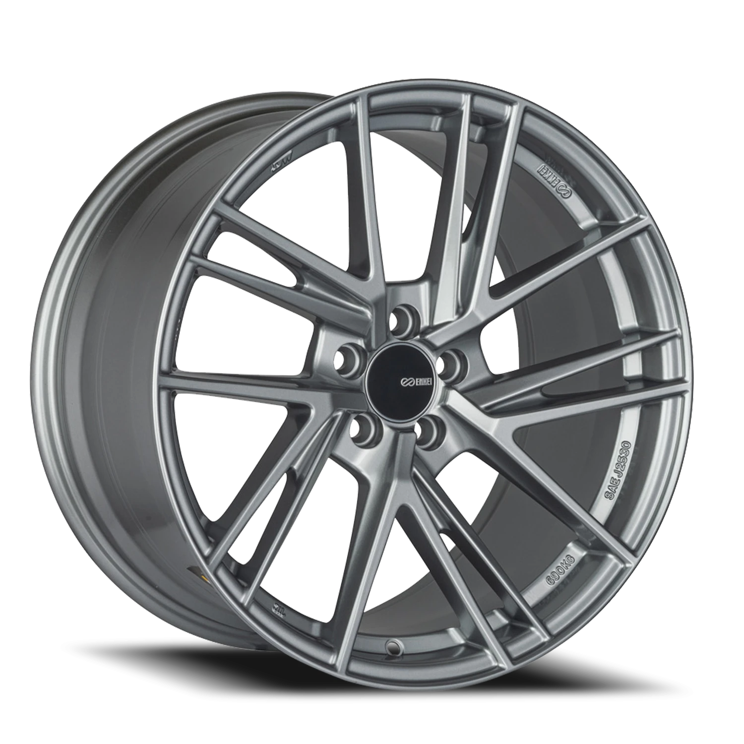 Enkei TD-5 GR 18x8.5 +25 5x114.3mm 72.6mm Storm Gray