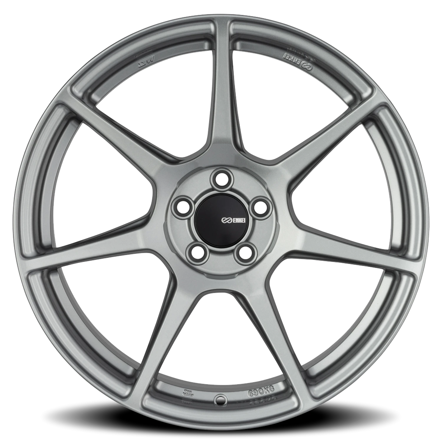 Enkei TFR GR 19x8.5 +45 5x114.3mm 72.6mm Storm Gray