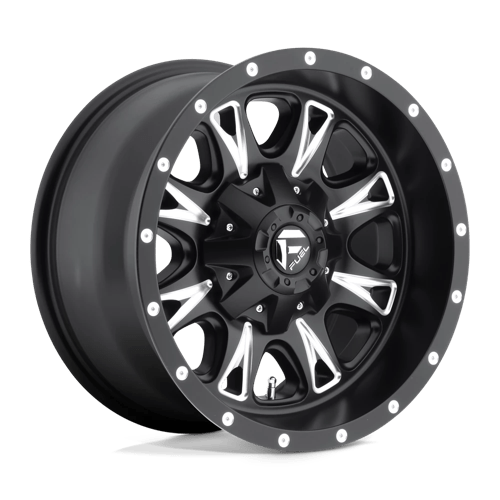 <b>Fuel Wheels</b> THROTTLE DUALLY -<br> Matte Black Milled