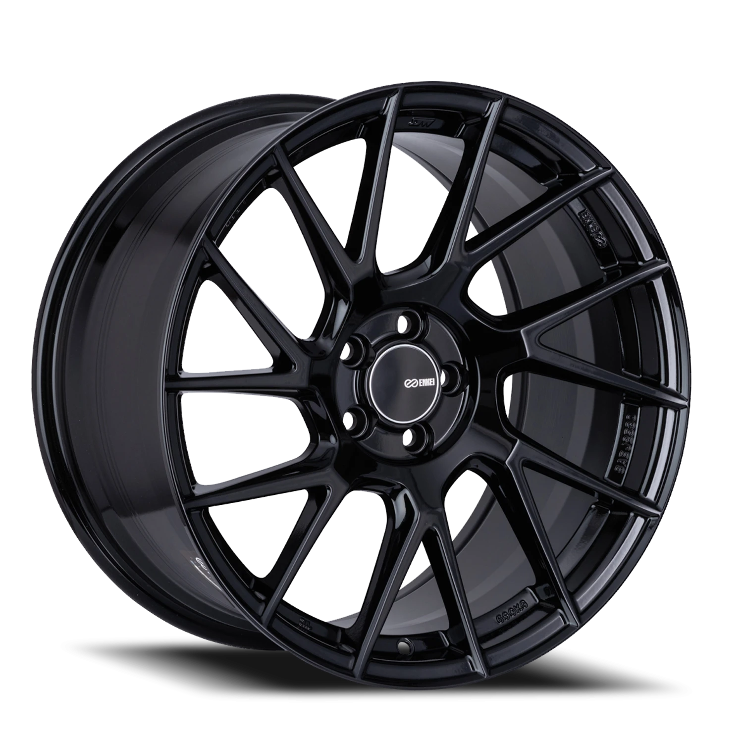 Enkei TM-7 BK 18x9.5 +38 5x114.3mm 72.6mm Gloss Black