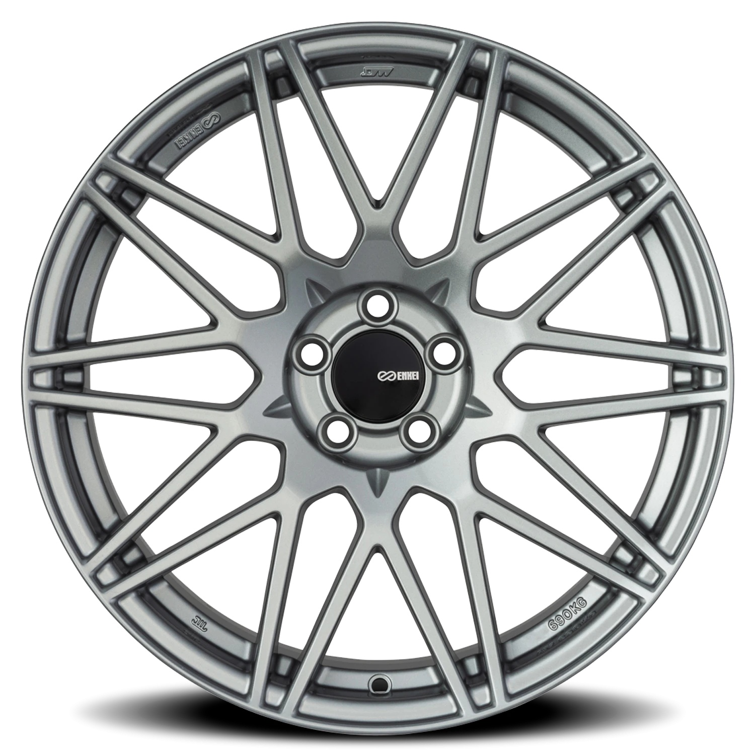 Enkei TMS GR 17x9 +40 5x114.3mm 72.6mm Storm Gray