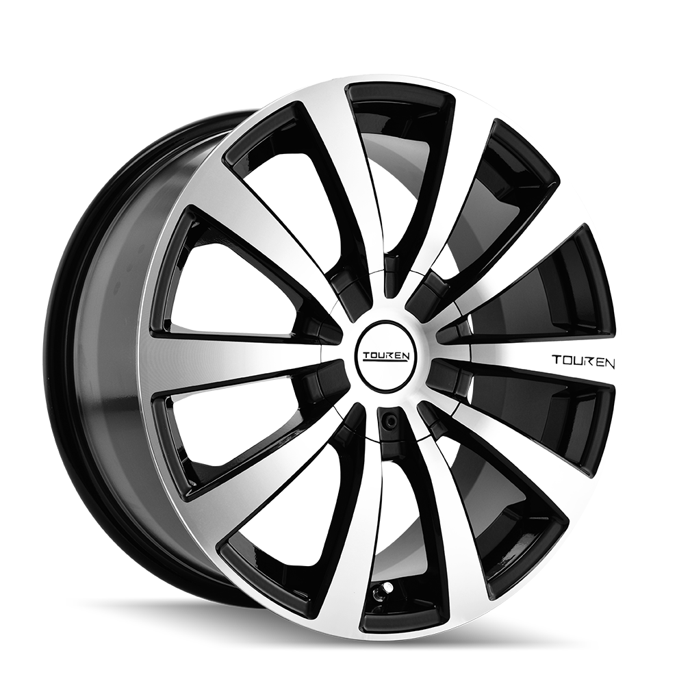 Touren TR3 3130 Gloss Black Machined 16x7 5x112/5x120 42mm 72.62mm