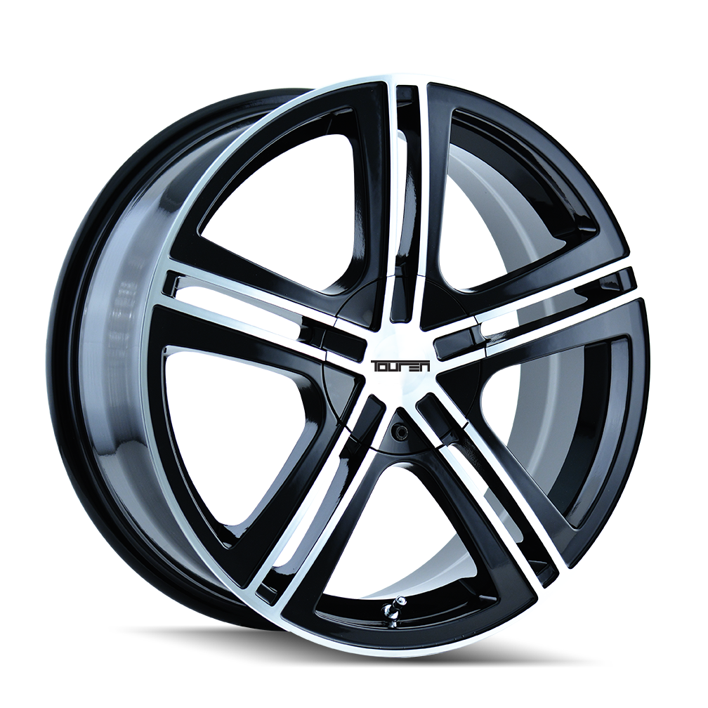 Touren TR62 18x7.5" 5x112mm 72.62mm CB +40mm Gloss Black Machined