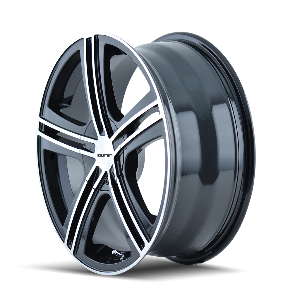 Touren TR62 18x7.5" 5x112mm 72.62mm CB +40mm Gloss Black Machined
