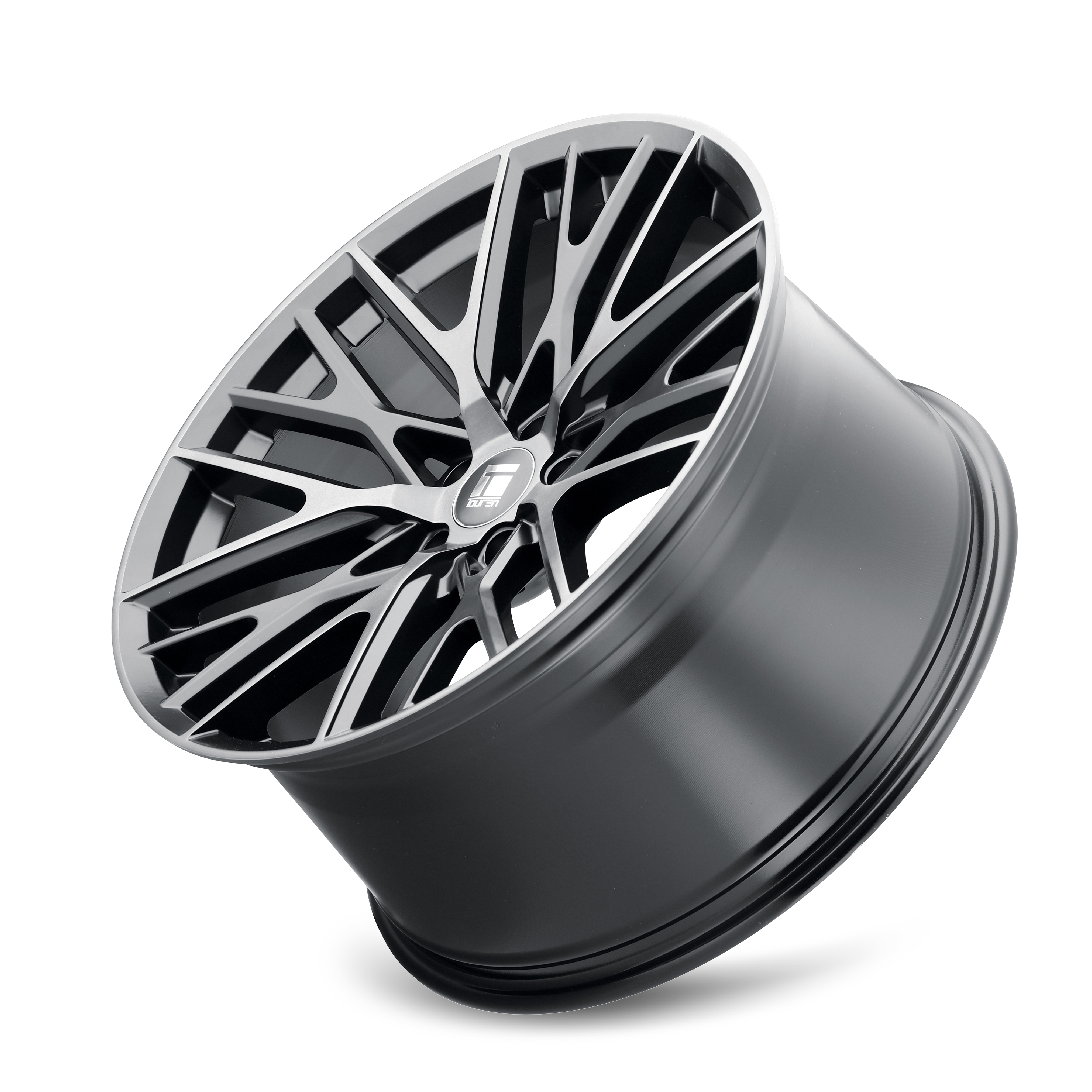 Touren TR91 20x9" 6x139.7mm 106.1mm CB +18mm Matte Black Brushed Dark Tint