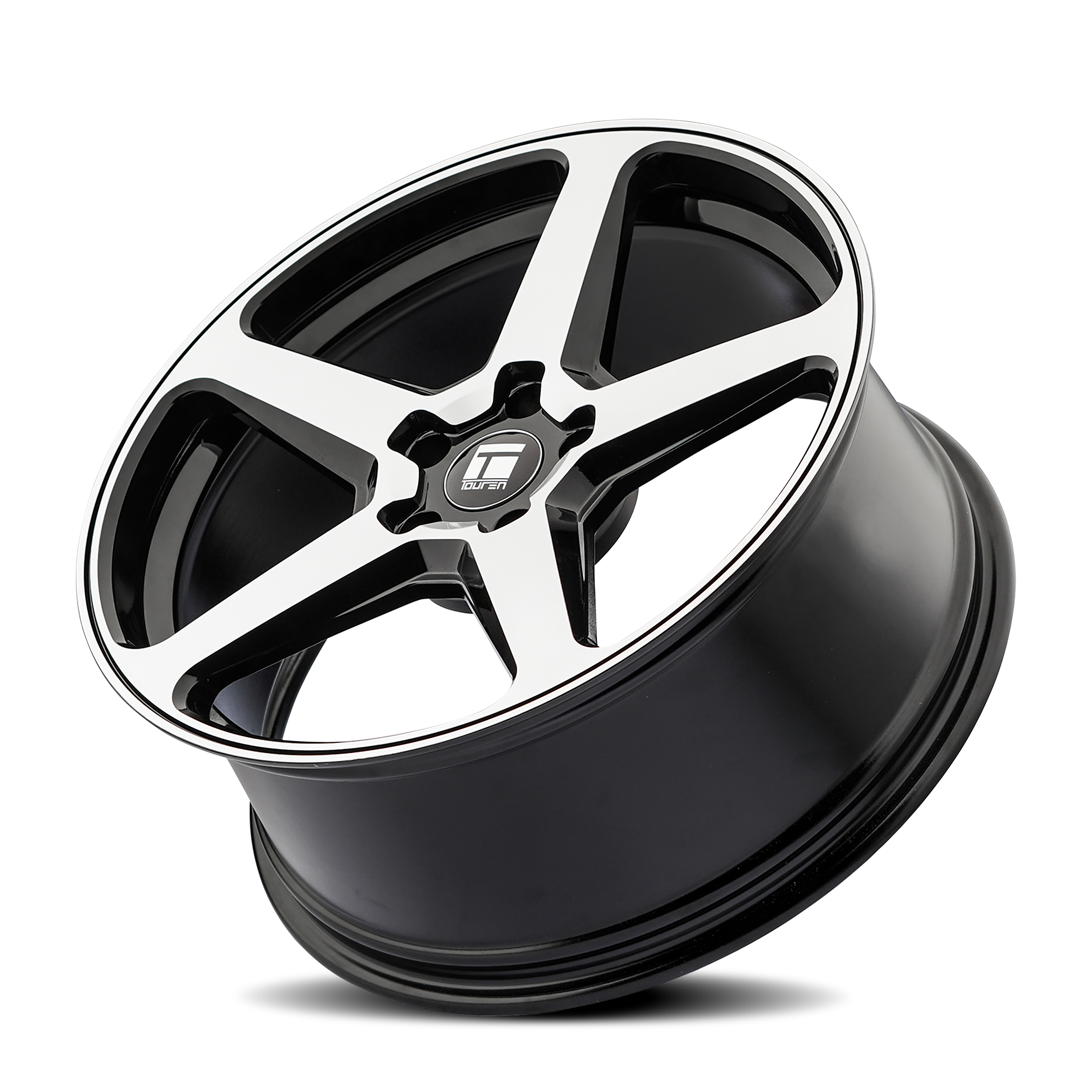 Touren TF96 20x9" 5x112mm 66.6mm CB +35mm Gloss Black Machined