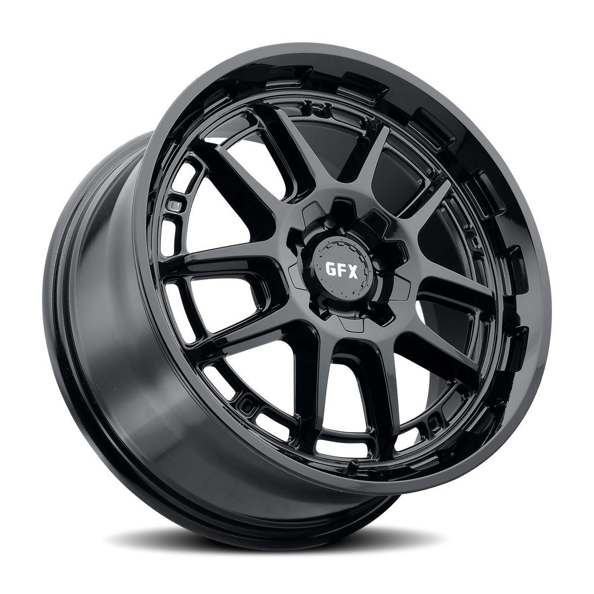 G-FX TR34 CUV 17x8 +35 5x110mm 74.1mm Gloss Black