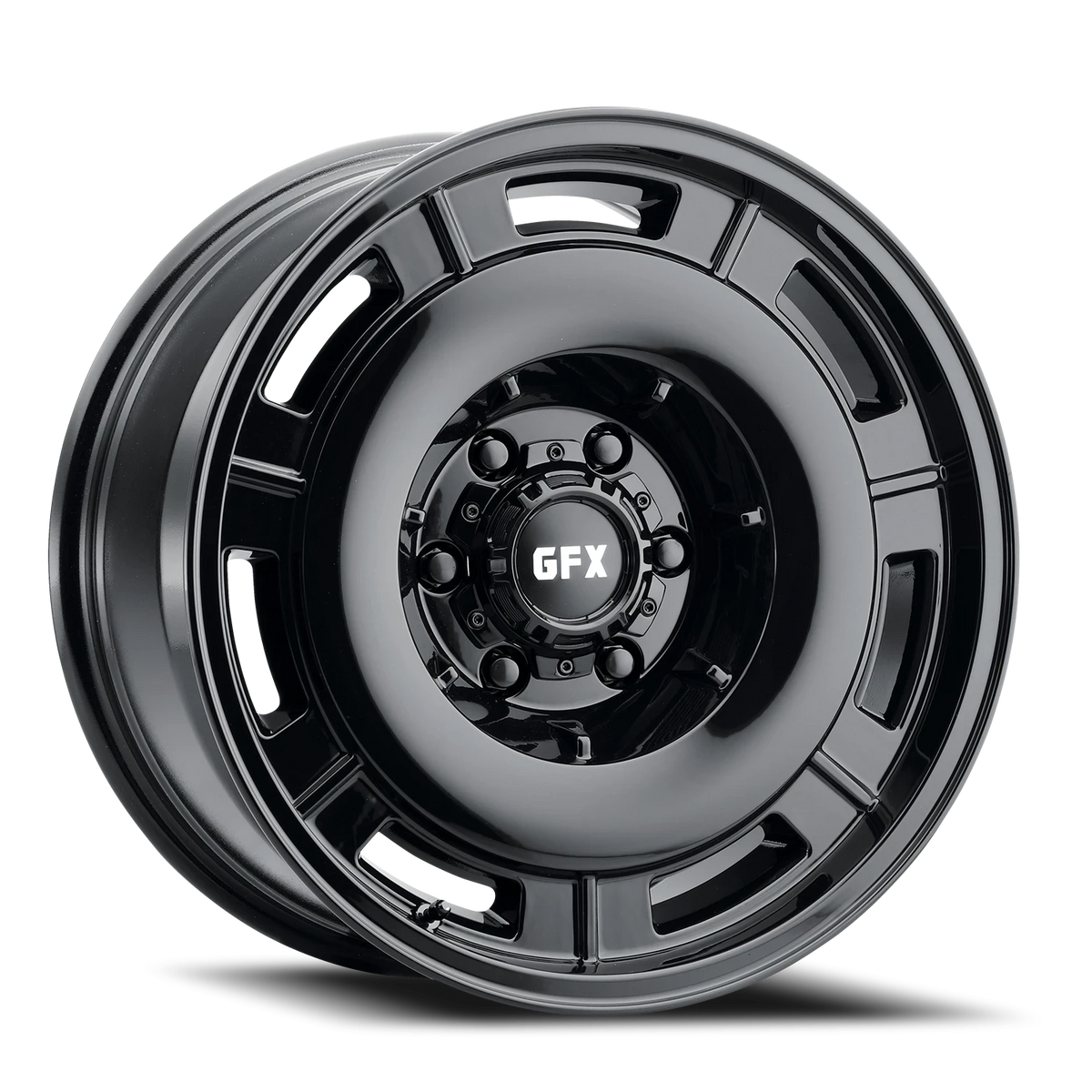 G-FX TR36 17x8.5 +25 5x127mm 78.3mm Gloss Black