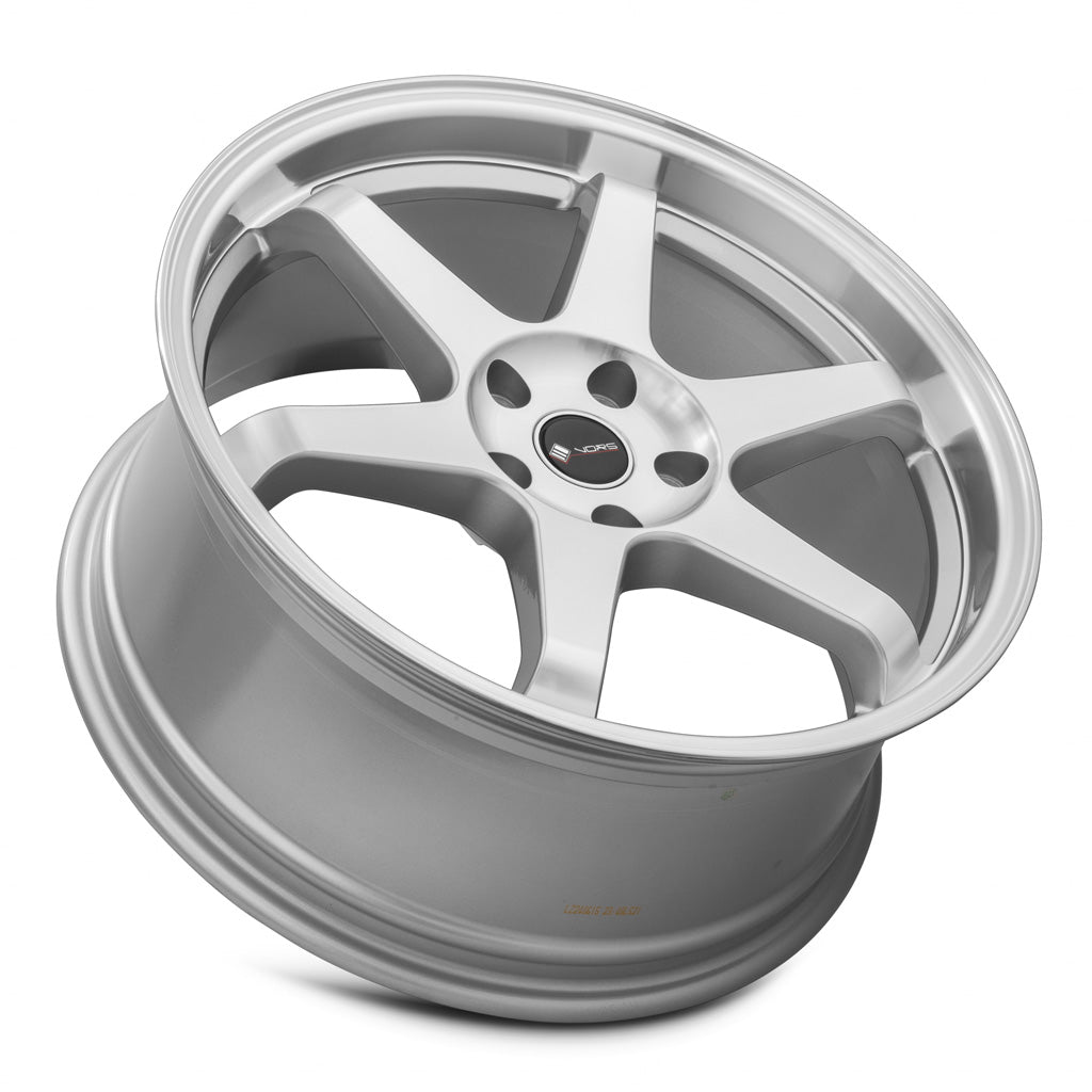 Vors TR37 19x8.5 35 5x108mm 73.1mm Silver Machined Face