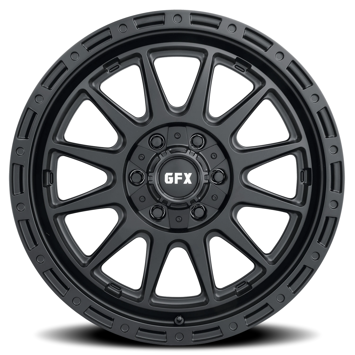 G-FX TR38 20x8.5 +35 5x127mm 78.3mm Matte Black