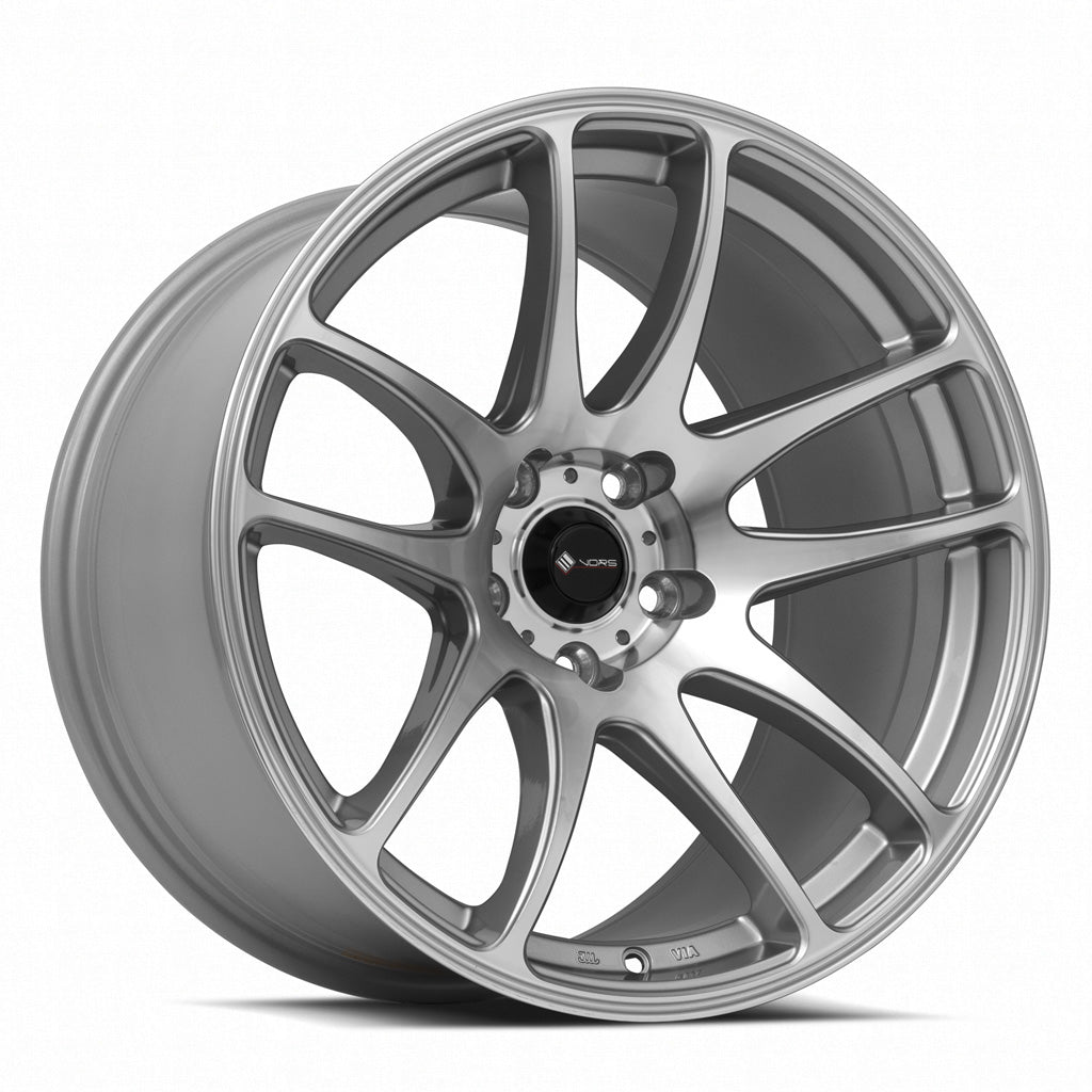 Vors TR4 17x8 35 5x108mm 73.1mm Silver Machined Face