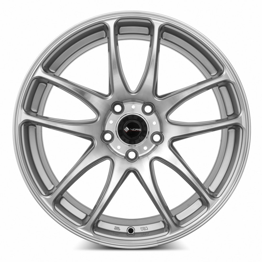 Vors TR4 19x8.5 35 5x112mm 73.1mm Silver Machined Face