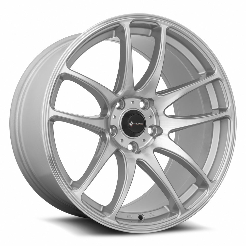 Vors TR4 19x9.5 35 5x108mm 73.1mm Silver Machined Face