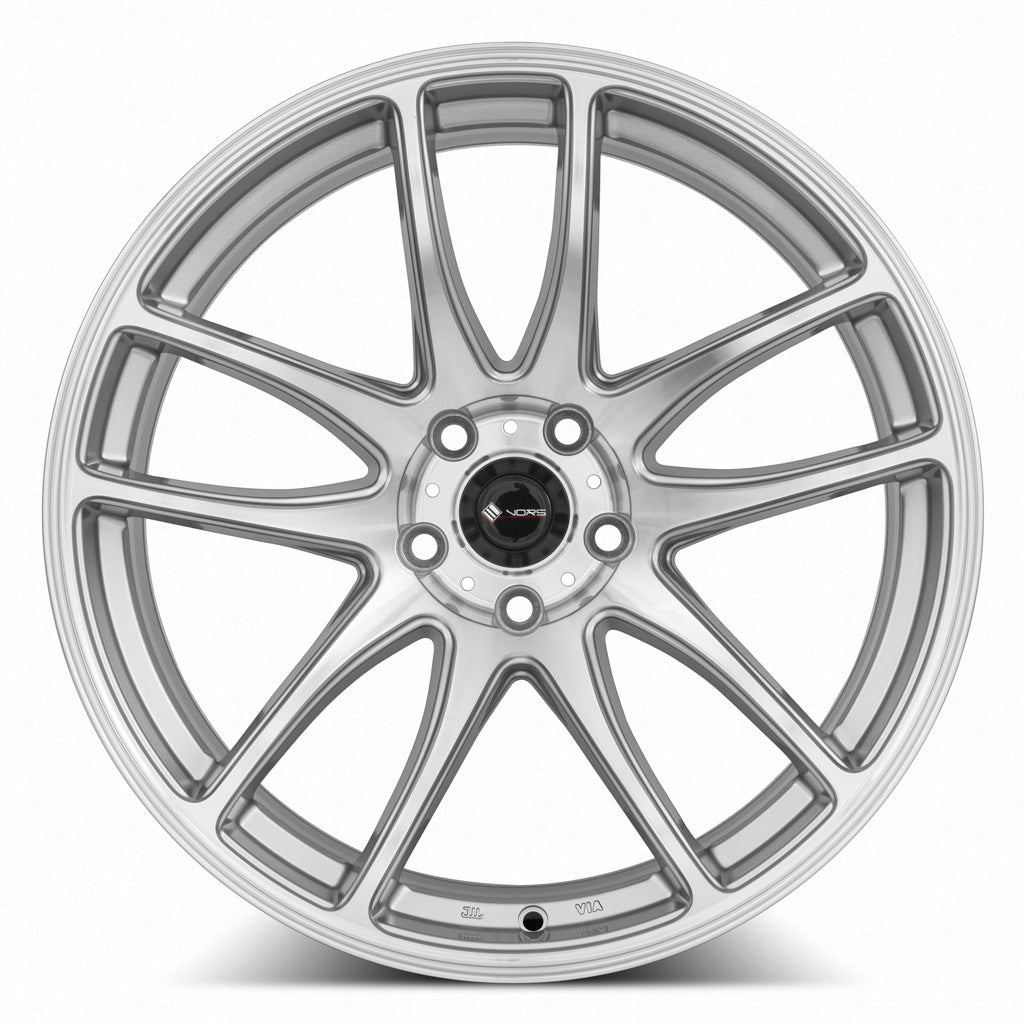 Vors TR4 19x10.5 22 5x120mm 73.1mm Silver Machined Face