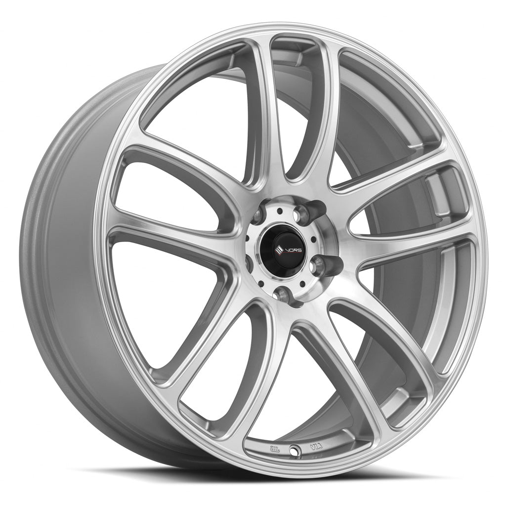Vors TR4 20x8.5 35 5x115mm 73.1mm Silver Machined Face