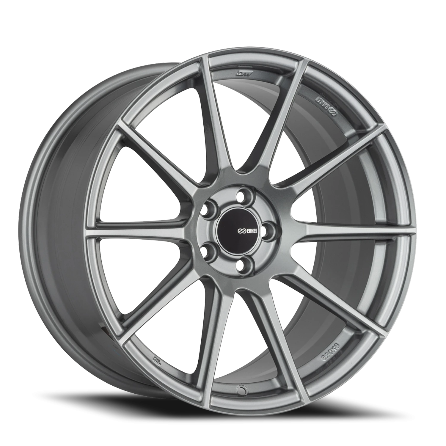 Enkei TS-10 GR 18x9.5 +35 5x114.3mm 72.6mm Storm Gray