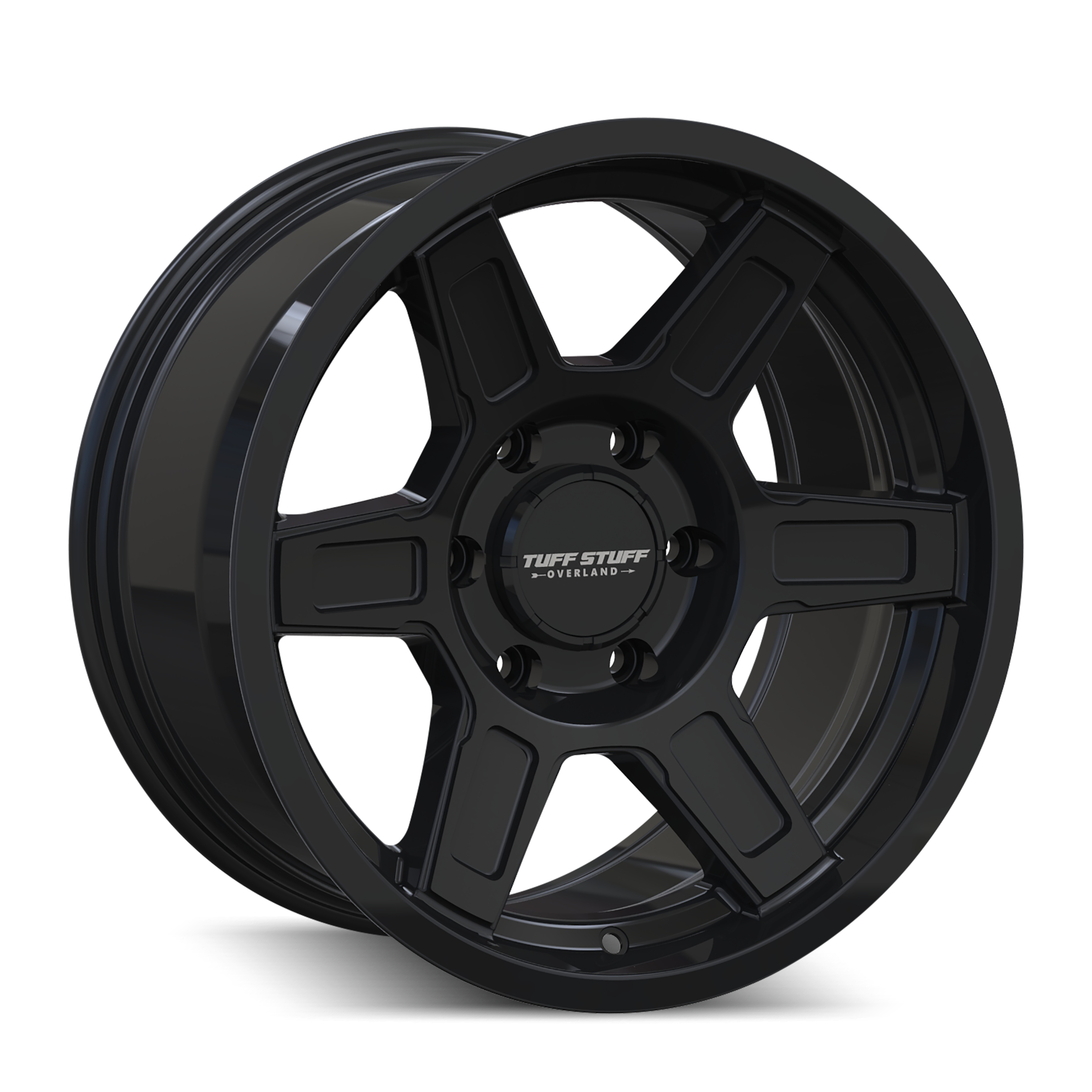 Tuffstuff Ascent TS01 Gloss Black 17x8.5 6x120 0mm 66.9mm