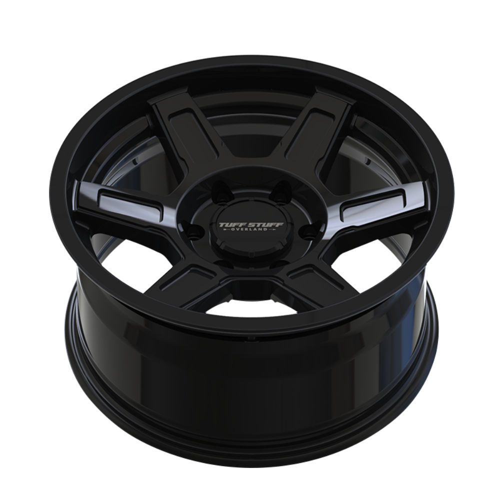 Tuffstuff Ascent TS01 Gloss Black 17x8.5 6x120 0mm 66.9mm
