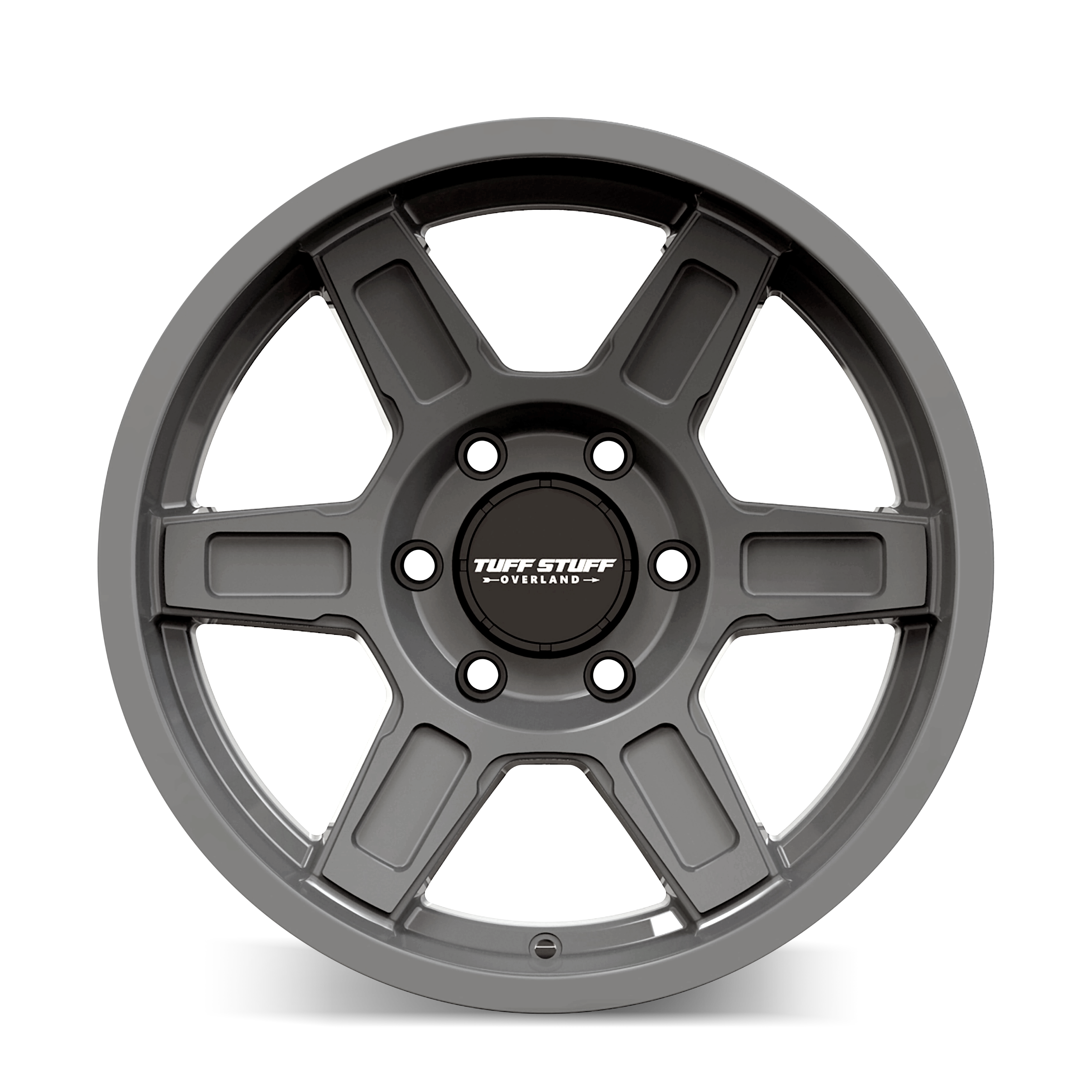 Tuffstuff Ascent TS01 Gloss Grey 17x8.5 6x135 0mm 87.1mm