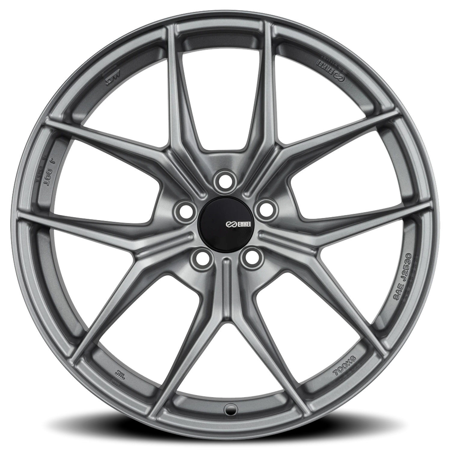 Enkei TSR-X GR 18x8 +45 5x112mm 72.6mm Storm Gray