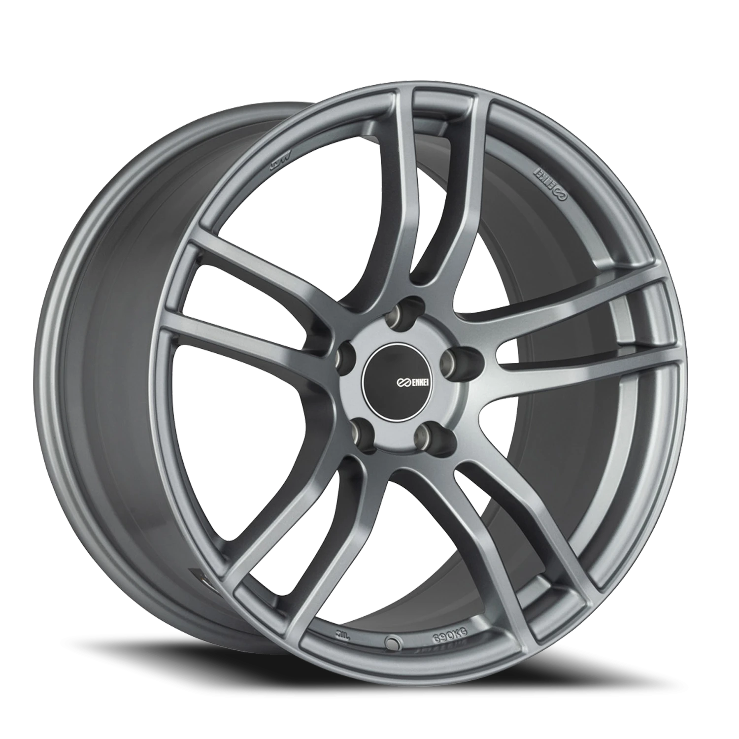 Enkei TX5 GR 17x9 +35 5x114.3mm 72.6mm Storm Gray