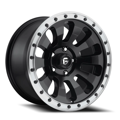 Fuel Tactic 20x9 +1 6x139.7mm 108mm Matte Black Machined